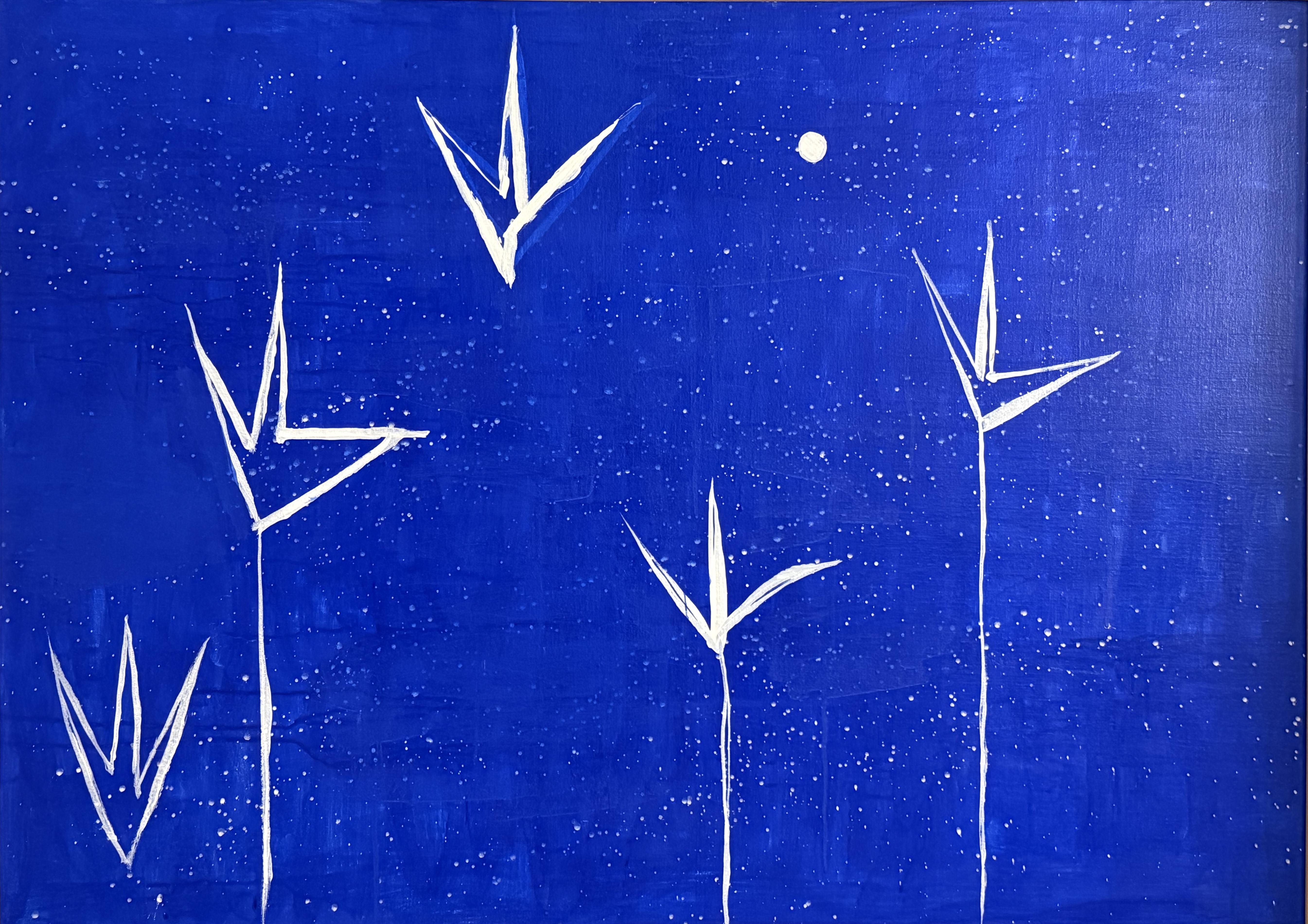 Nicola De Maria - Opera "Notte sovrannaturale del regno dei fiori"